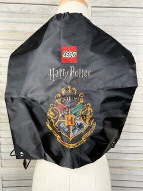 HARRY POTTER/LEGO String Tie Backpack Black/Multi-OS